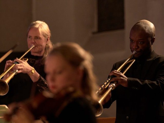 Bland as principal trumpet in Camerata Øresund's Messiah in Copenhagen